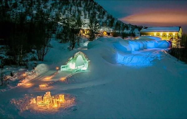 Snow Hotel in Kirkenes, Norway