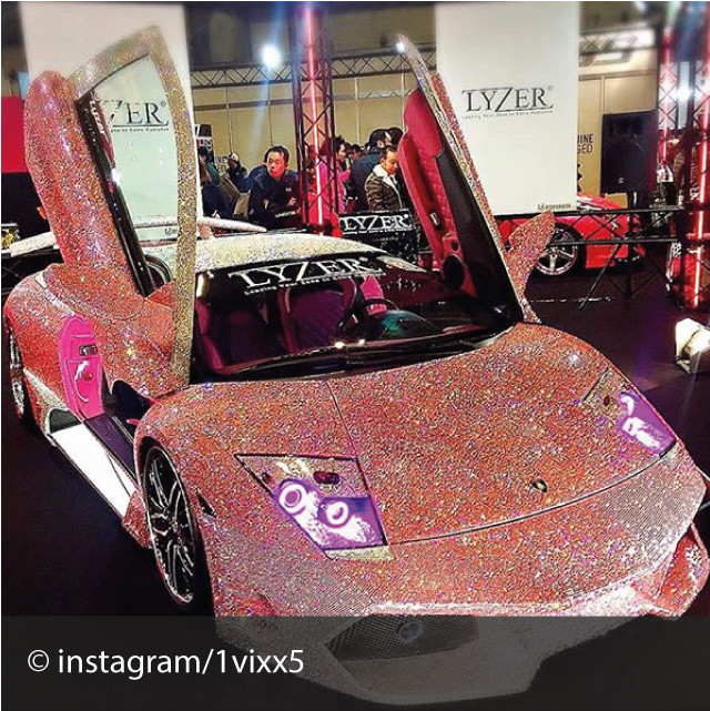 The girliest cars of Instagram
