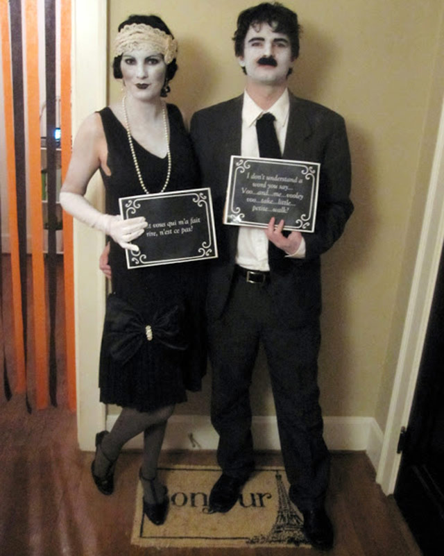 Halloween silent movie stars