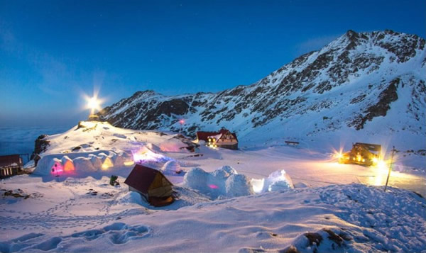 Transylvania's Ice Hotel, Romania