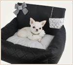 Glamour doggie car seat